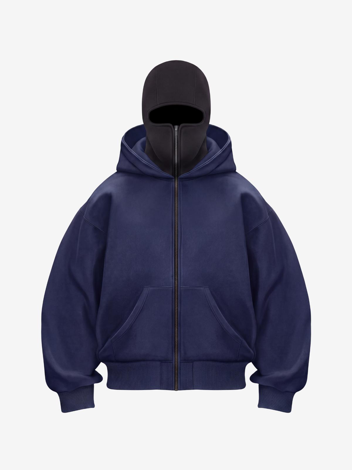 BALACLAVA HOODIE UNISEX GRANATOWY