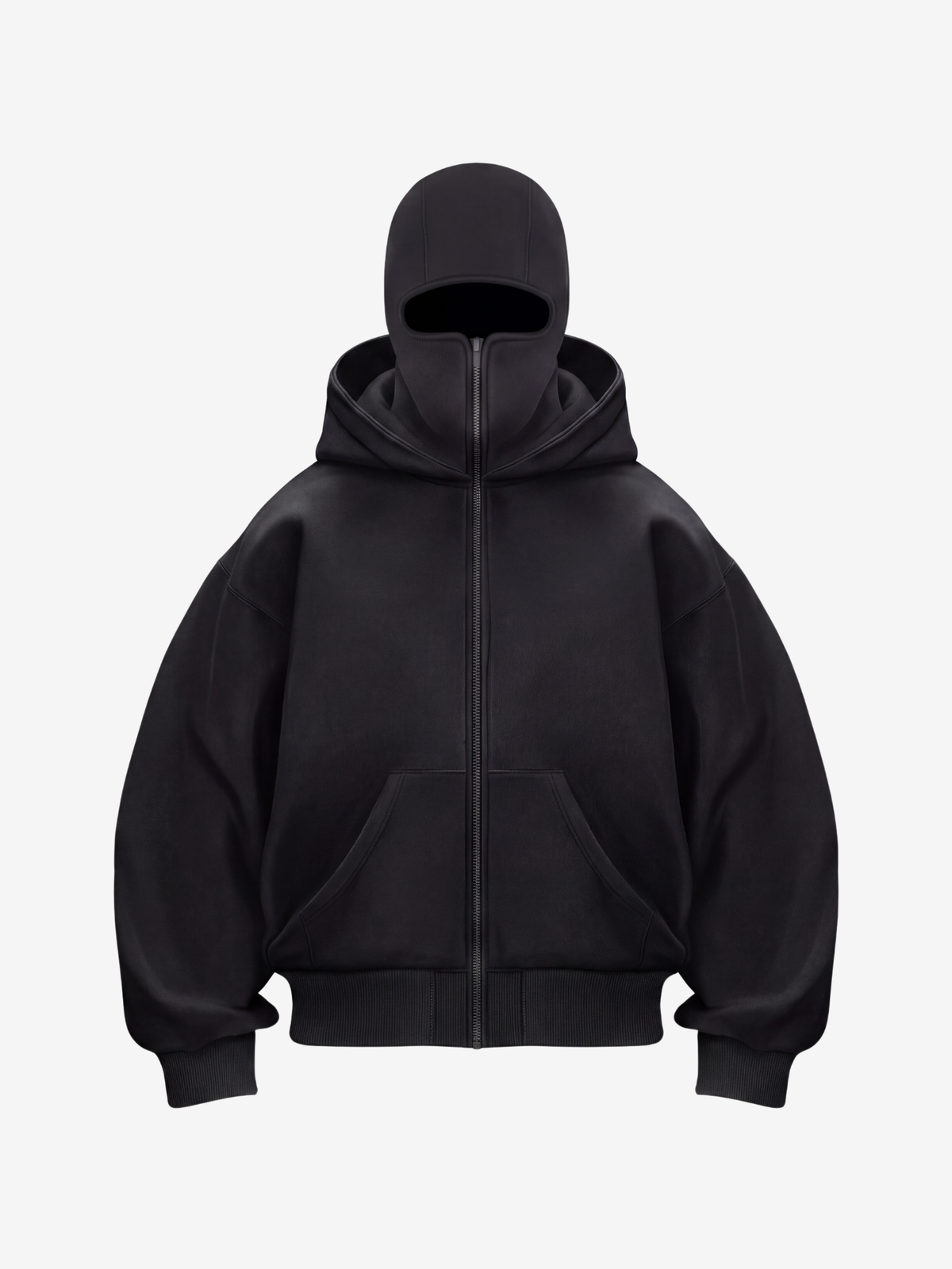 BALACLAVA HOODIE UNISEX CZARNY