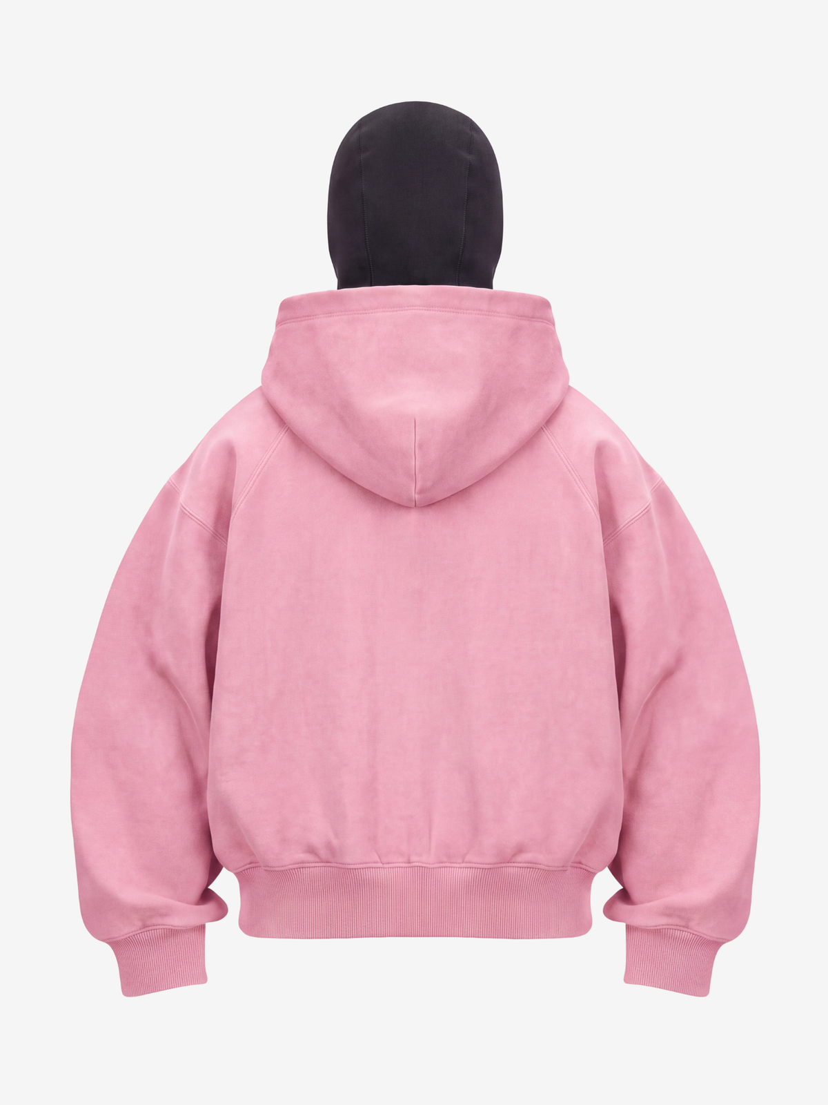 BALACLAVA HOODIE UNISEX RÓŻOWY