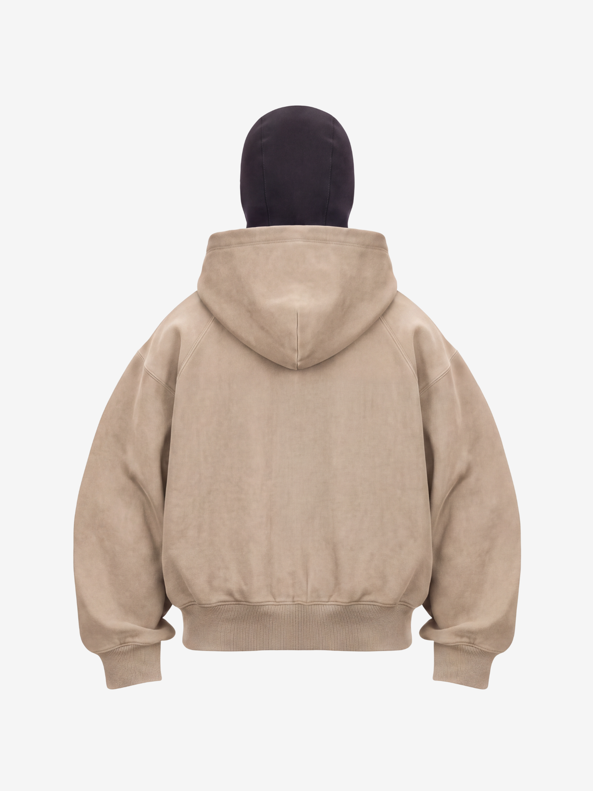 BALACLAVA HOODIE UNISEX  BEŻOWY