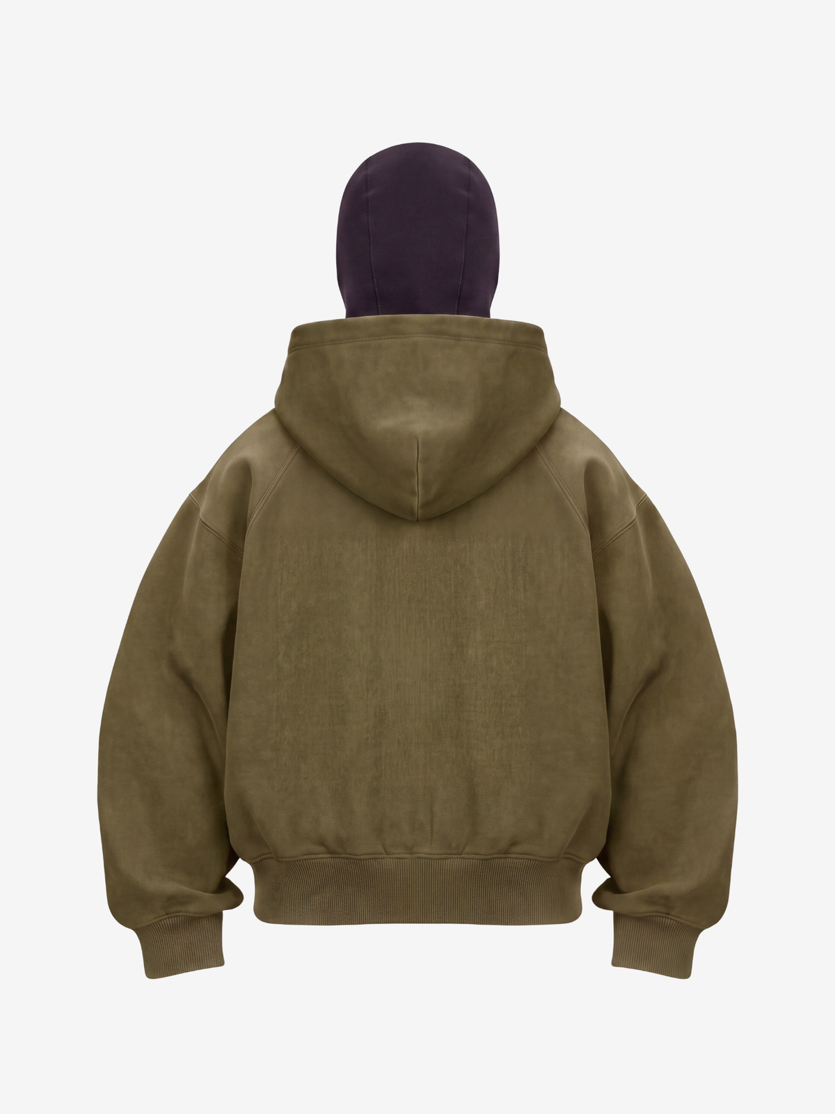 BALACLAVA HOODIE UNISEX OLIWKOWY